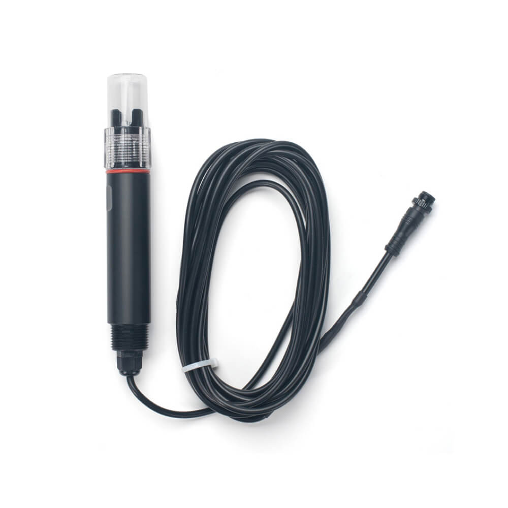 Dragino DR-ECK1.0 industrial-grade Electrical Conductivity (EC) sensor probe for water quality monitoring.