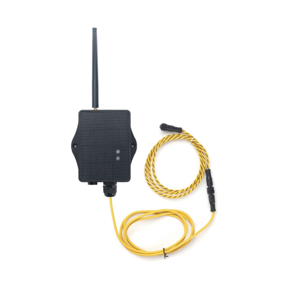 Dragino WL03A NB-IoT Rope Type Water Leak Controller for industrial and smart building flood detection.