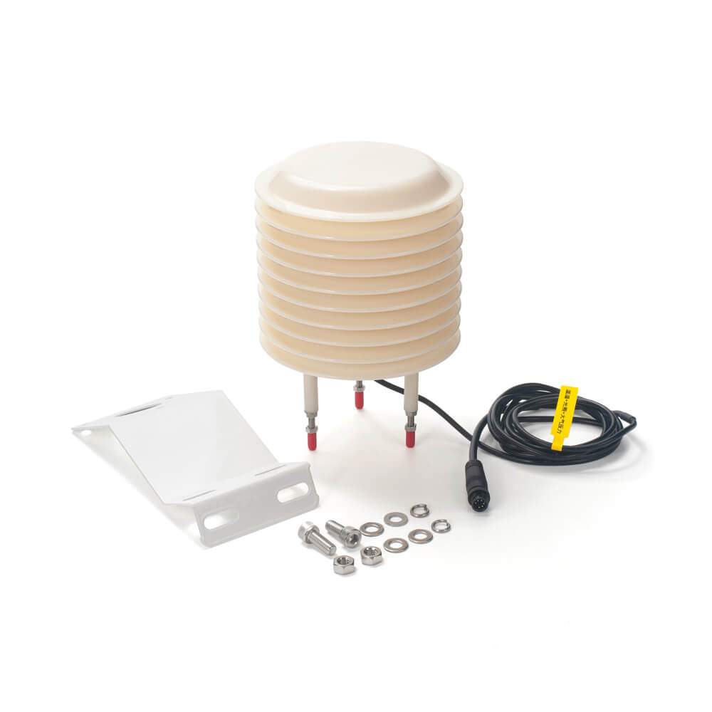 Dragino WSS-23 industrial air quality sensor for CO2, PM2.5, and PM10 monitoring in smart agriculture.