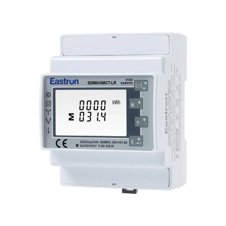 Eastron SDM630MCT-LoRa | Three-Phase CT-Operated LoRaWAN Energy Meter