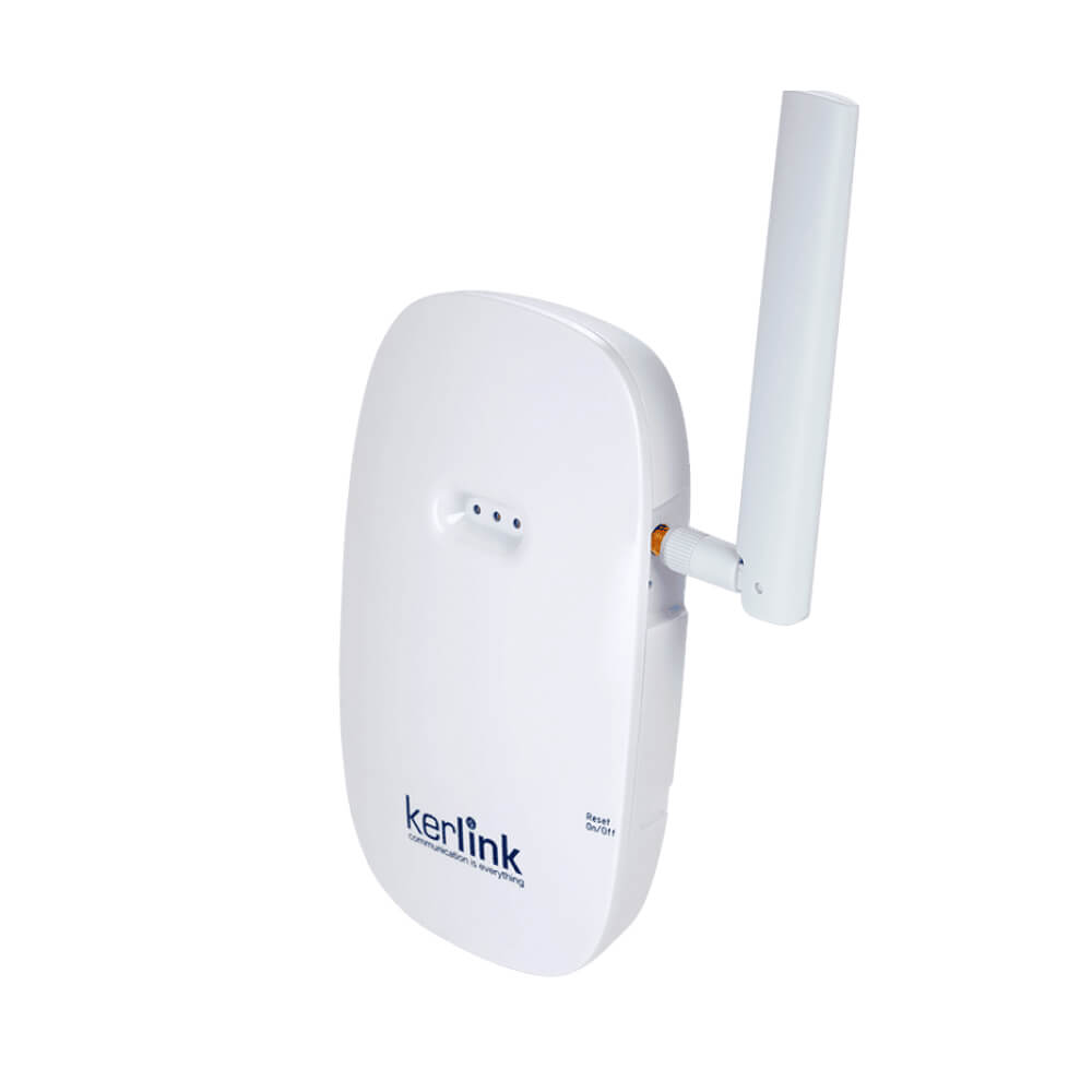 Kerlink Wirnet iFemtoCell-evolution indoor LoRaWAN gateway with 4G cellular backhaul and Ethernet connectivity.