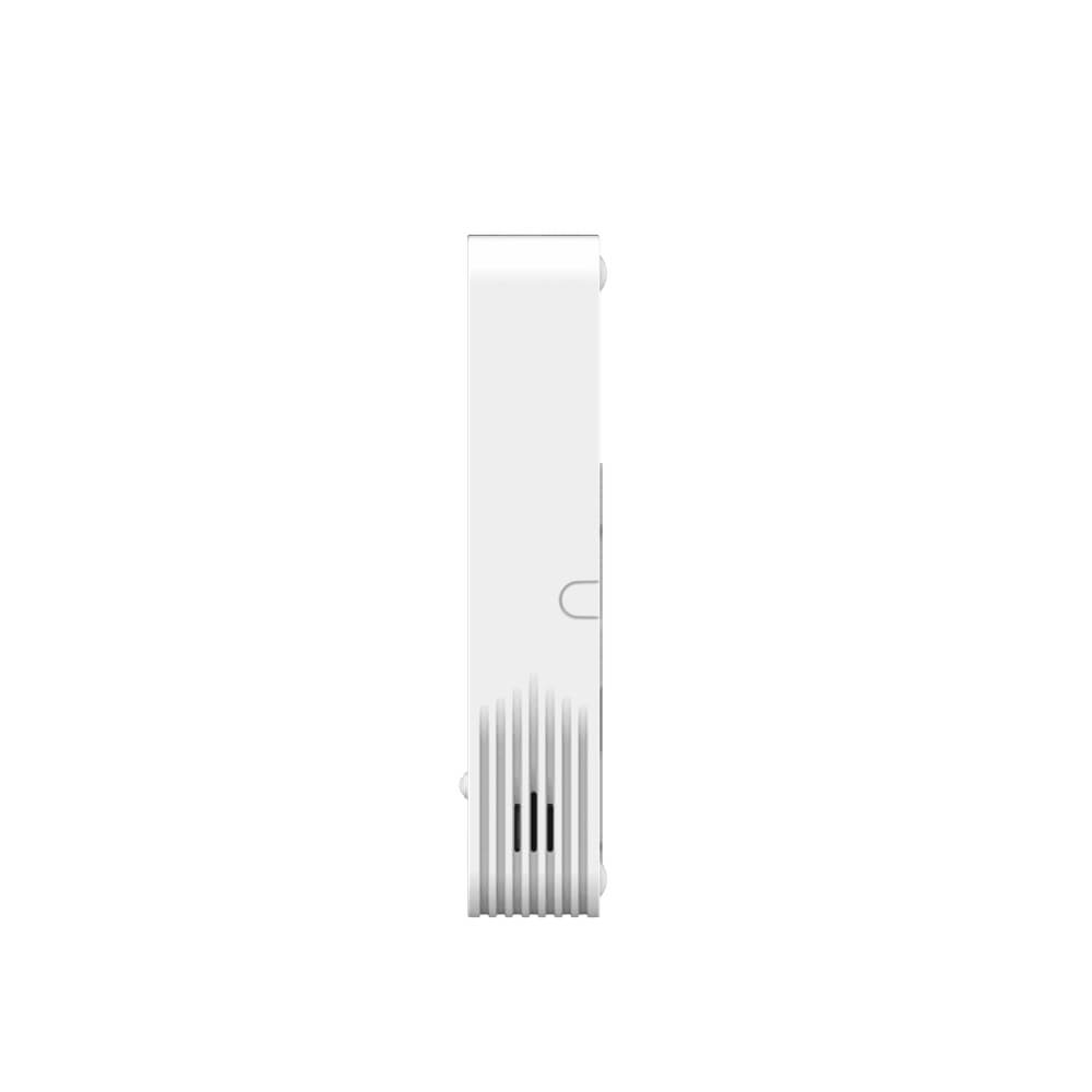 Milesight AM307 indoor ambience sensor with E-ink display monitoring CO2, TVOC, pressure, light, motion, temperature, and humidity.