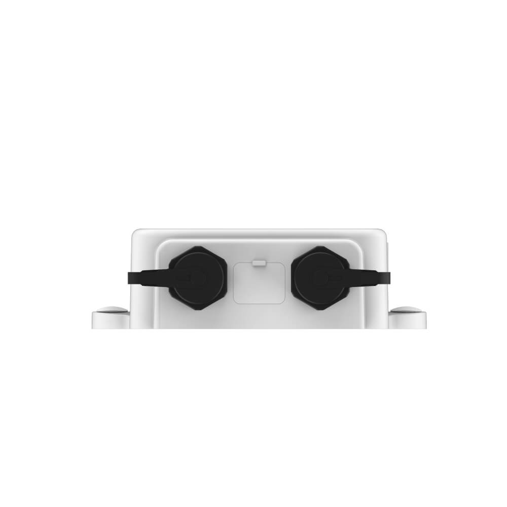 Milesight TS302 dual-channel LoRaWAN temperature sensor with LCD display and support for two PT100 probes.