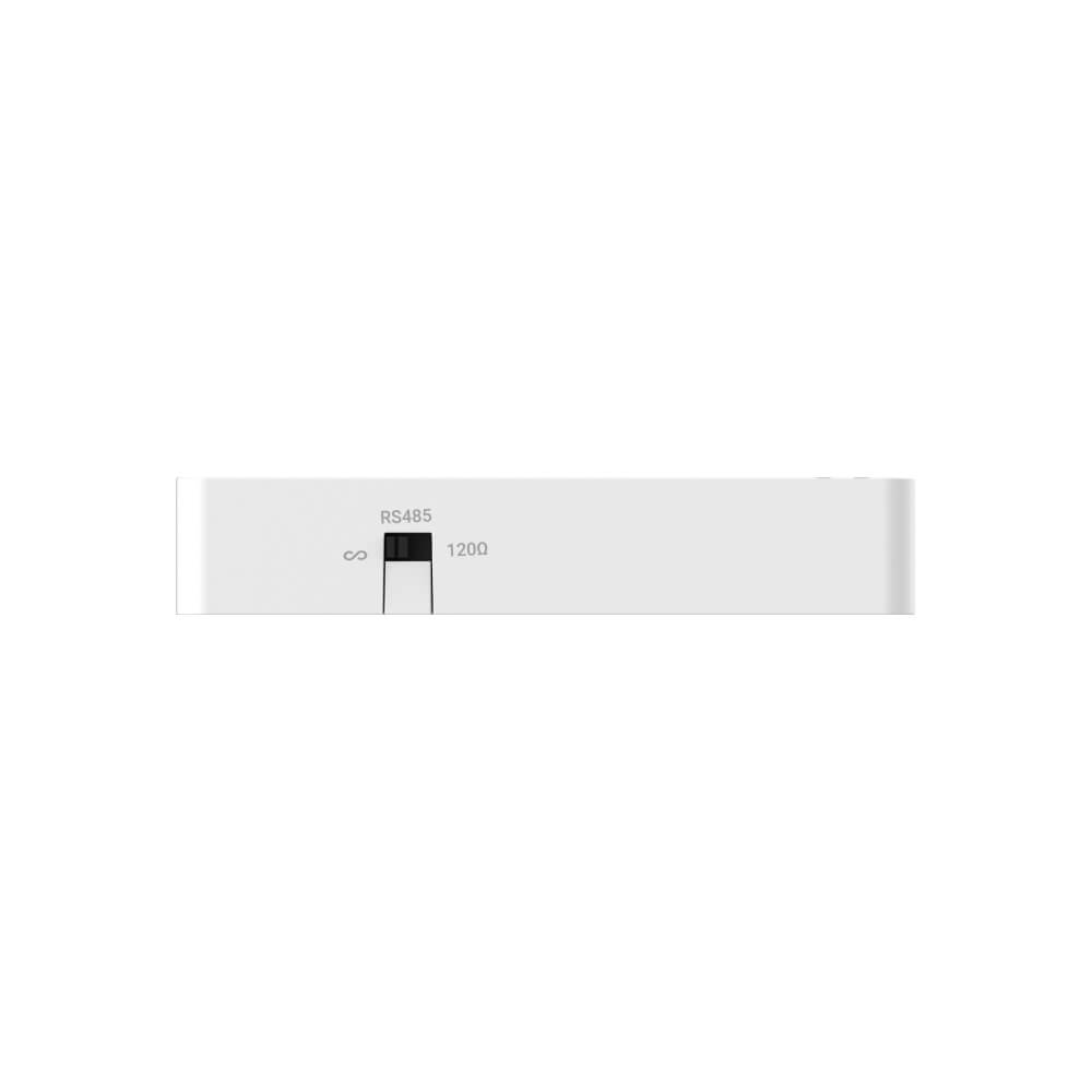 Milesight UC100 LoRaWAN IoT controller for RS485 Modbus RTU data acquisition with internal and external antenna options.