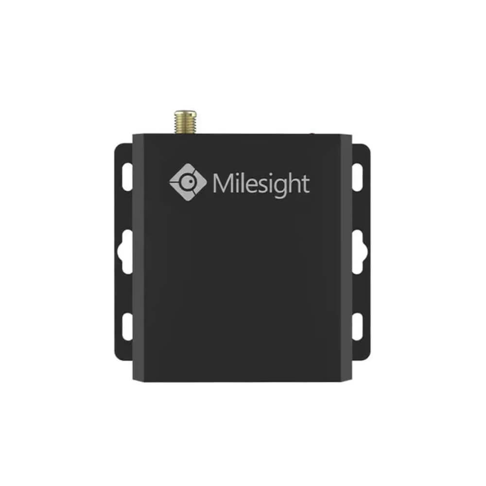 Milesight UC1152 LoRaWAN IoT controller featuring RS232 and RS485 serial ports for industrial data acquisition.