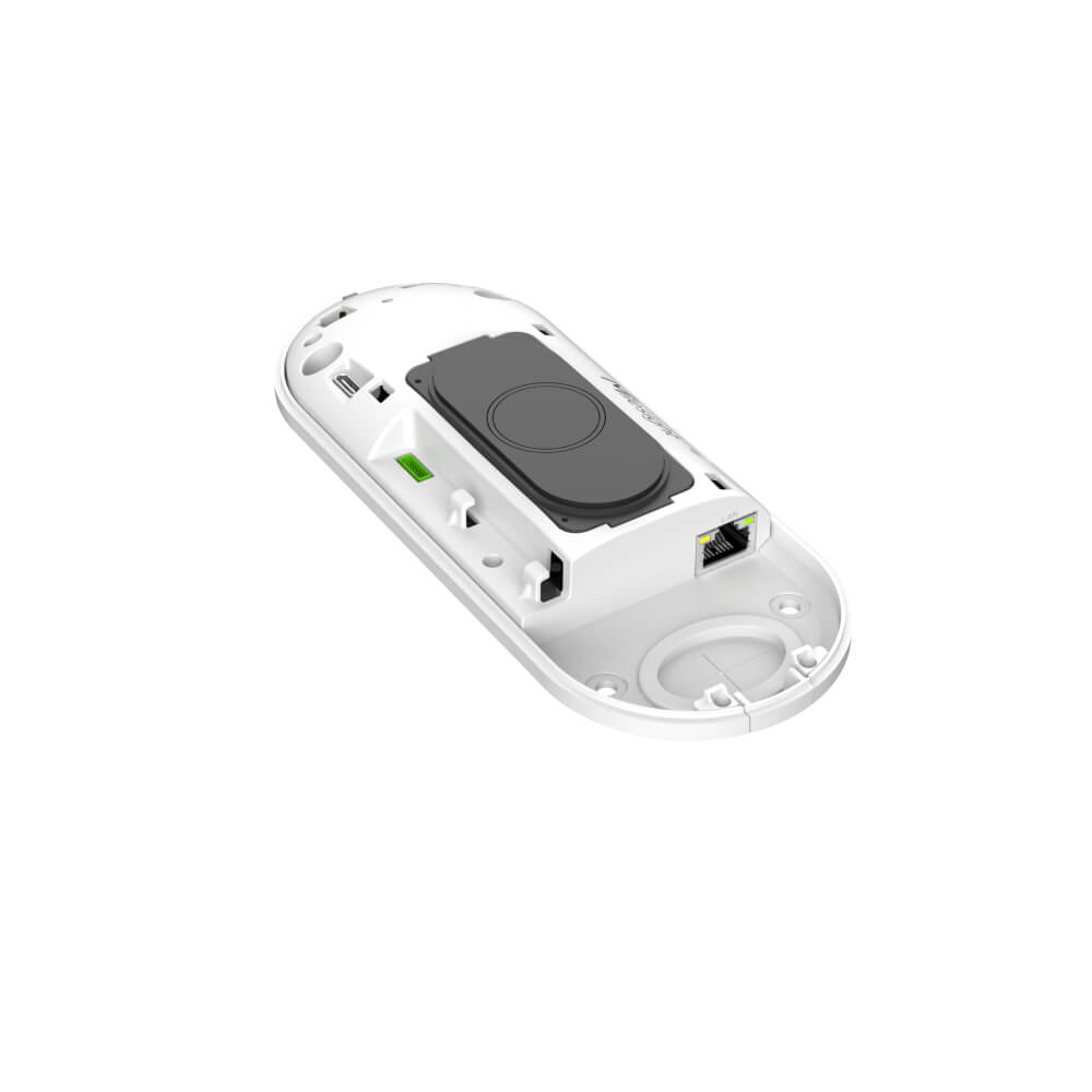 Milesight VS133-P AI ToF People Counting Sensor with PoE connectivity and 99.8% accuracy for retail and office analytics.
