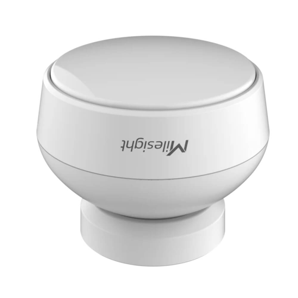 Milesight VS370 LoRaWAN Radar Human Presence Sensor with Millimeter Wave and PIR technology for private occupancy monitoring.