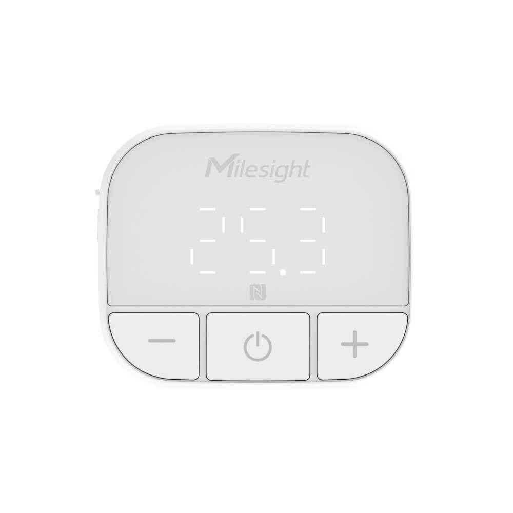 Milesight WT102 self-powered LoRaWAN smart radiator thermostat utilizing thermal energy harvesting.