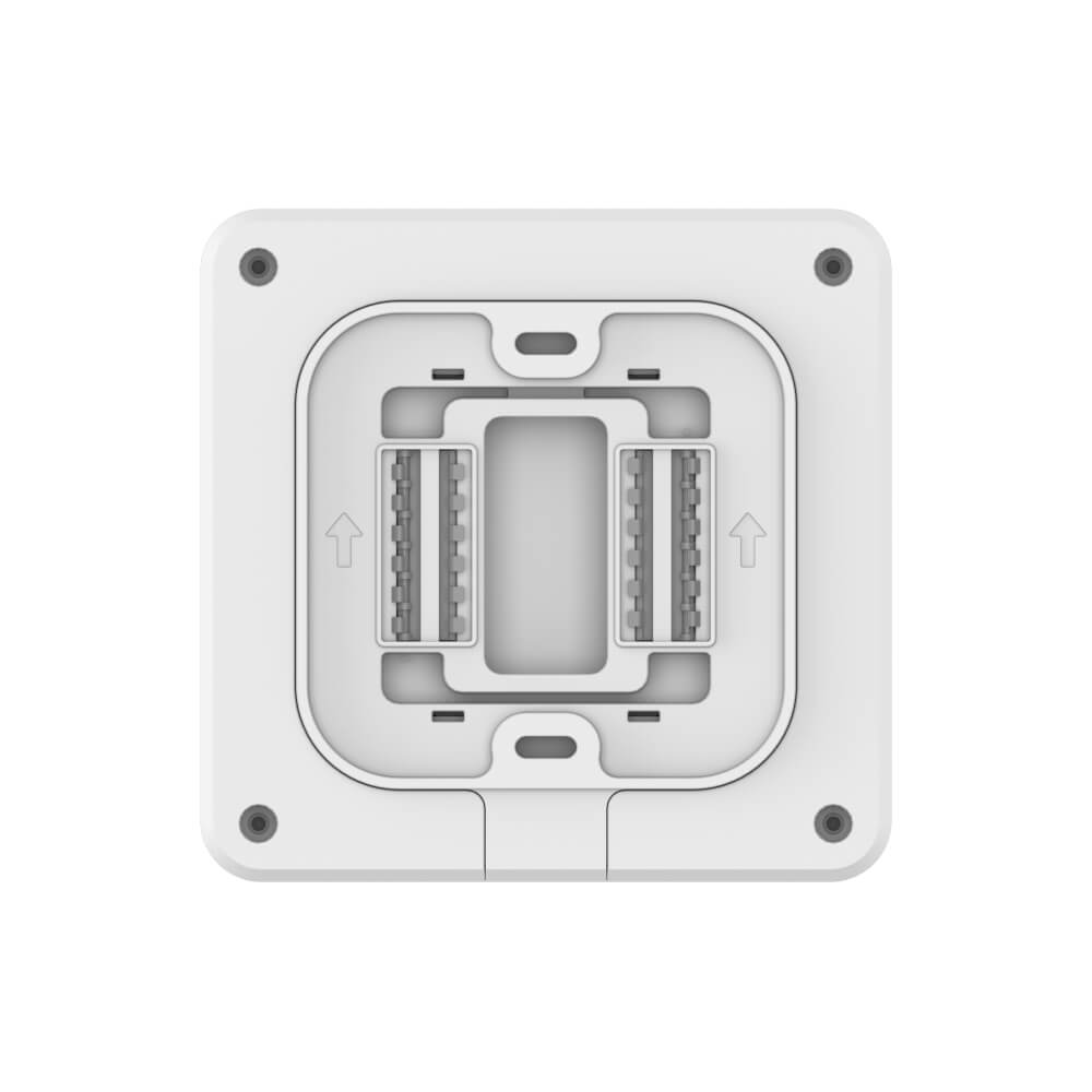 Milesight WT201 LoRaWAN smart thermostat with 4.2-inch LCD screen for industrial HVAC control.