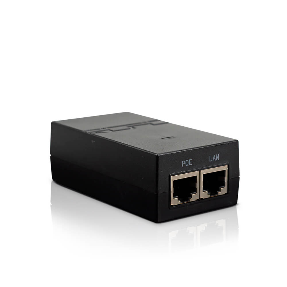RAKwireless 100M PoE Injector providing 48V DC power for WisGate Edge and Developer gateways.