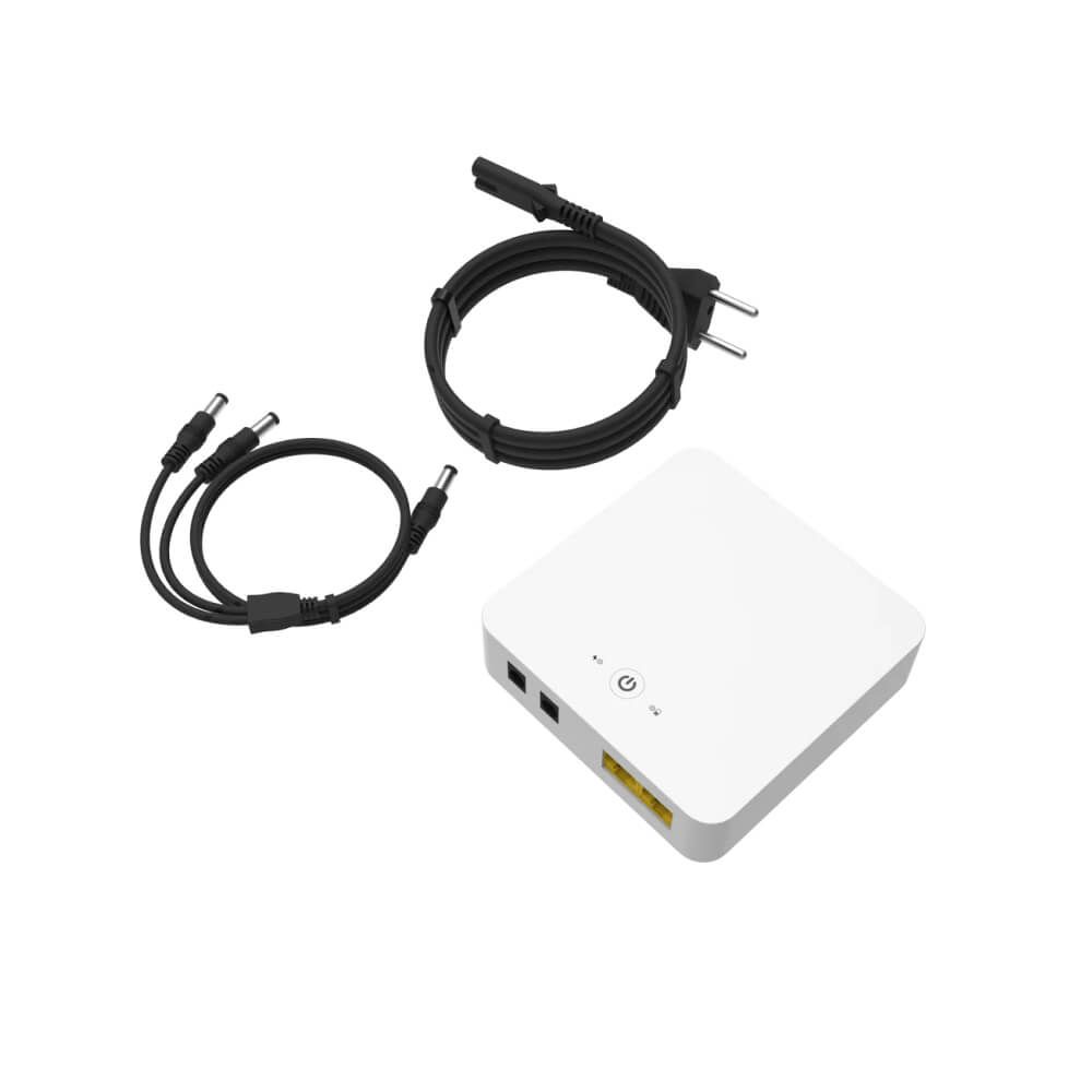 RAKwireless UPS PoE-03 uninterruptible power supply for RAK7268 and RAK7289 gateways with EU power cord.