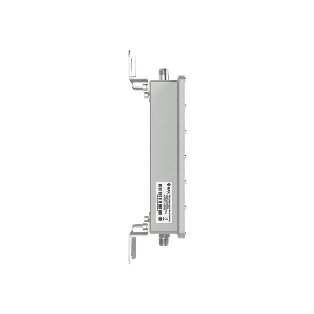 RAK Outdoor Cavity Band-Pass Filter for LoRaWAN gateways with high out-of-band rejection and IP67 rating.
