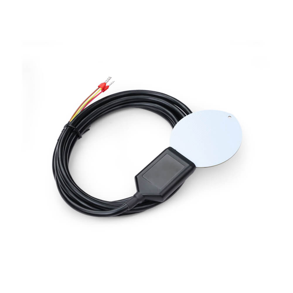 Seeed Studio SenseCAP S-YM-01 industrial leaf wetness and temperature sensor with RS485 Modbus RTU interface.