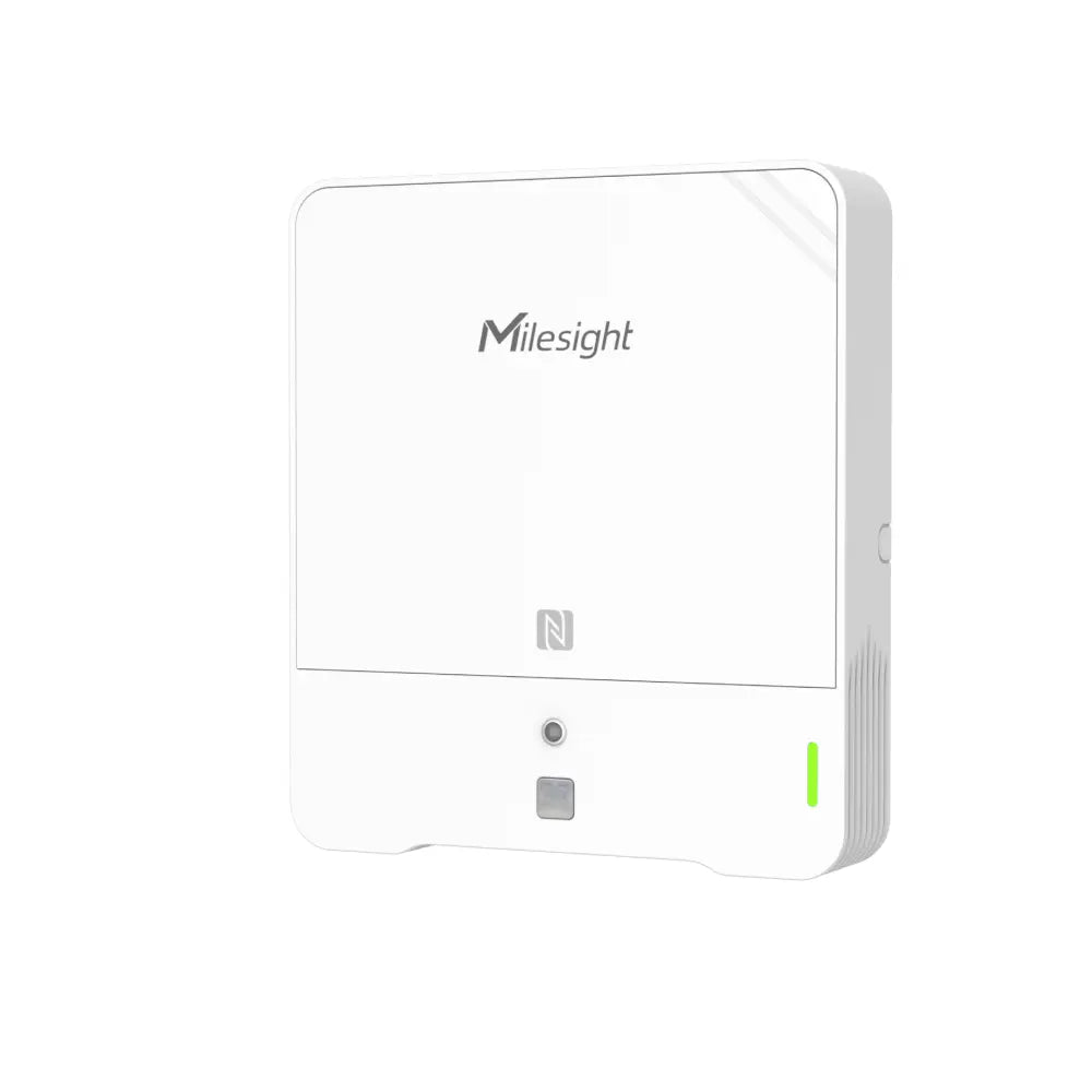 Milesight AM304L LoRaWAN 4-in-1 Indoor Air Quality Sensor Monitoring Temperature, Humidity, Ambient Light and PIR Occupancy with NFC Configuration and Up to 7-Year Battery Life.