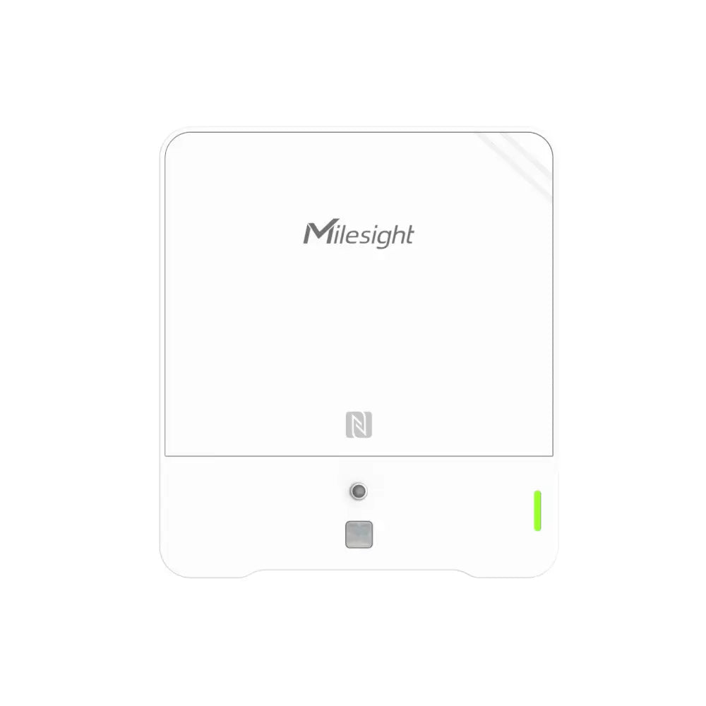 Milesight AM304L LoRaWAN 4-in-1 Indoor Air Quality Sensor Monitoring Temperature, Humidity, Ambient Light and PIR Occupancy with NFC Configuration and Up to 7-Year Battery Life.