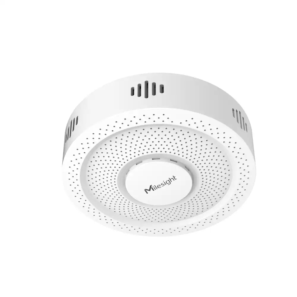Milesight GS601 LoRaWAN Ceiling-Mount Vape and Smoke Detector with Multi-Sensor Air Quality Monitoring, Anti-Vapour Interference, Tamper Alarm and NFC Configuration for Schools and Hospitality.