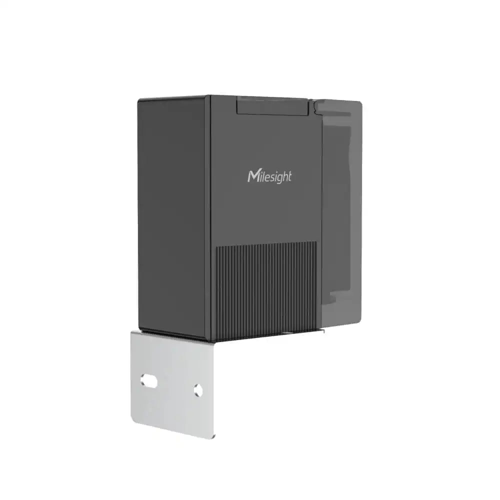 Milesight VS361 IP65 Storefront Footfall Sensor with Infrared Diffuse Reflective Technology and PoE Power for Outdoor Retail Traffic Counting.