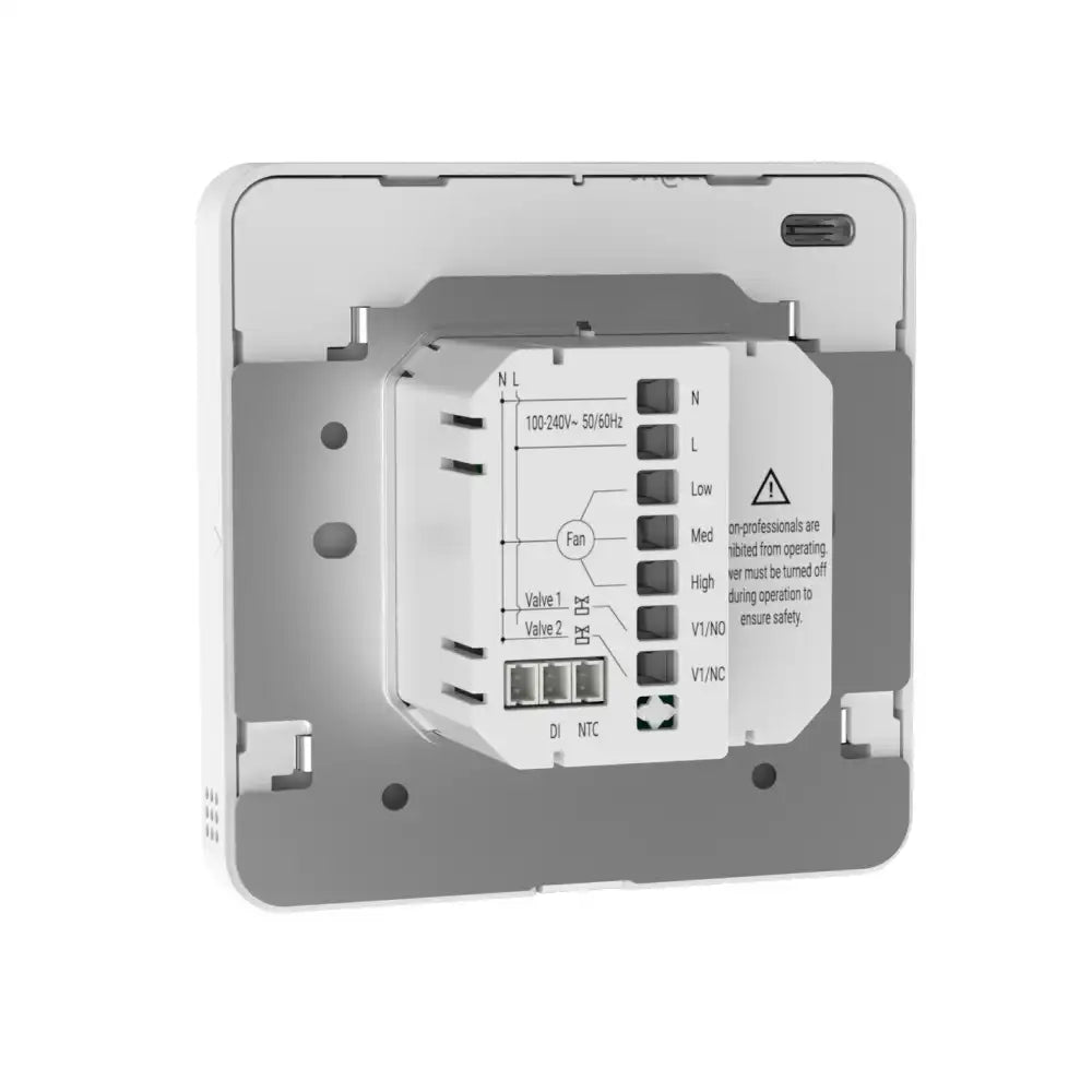 Milesight WT303 LoRaWAN smart fan coil thermostat with e-ink display