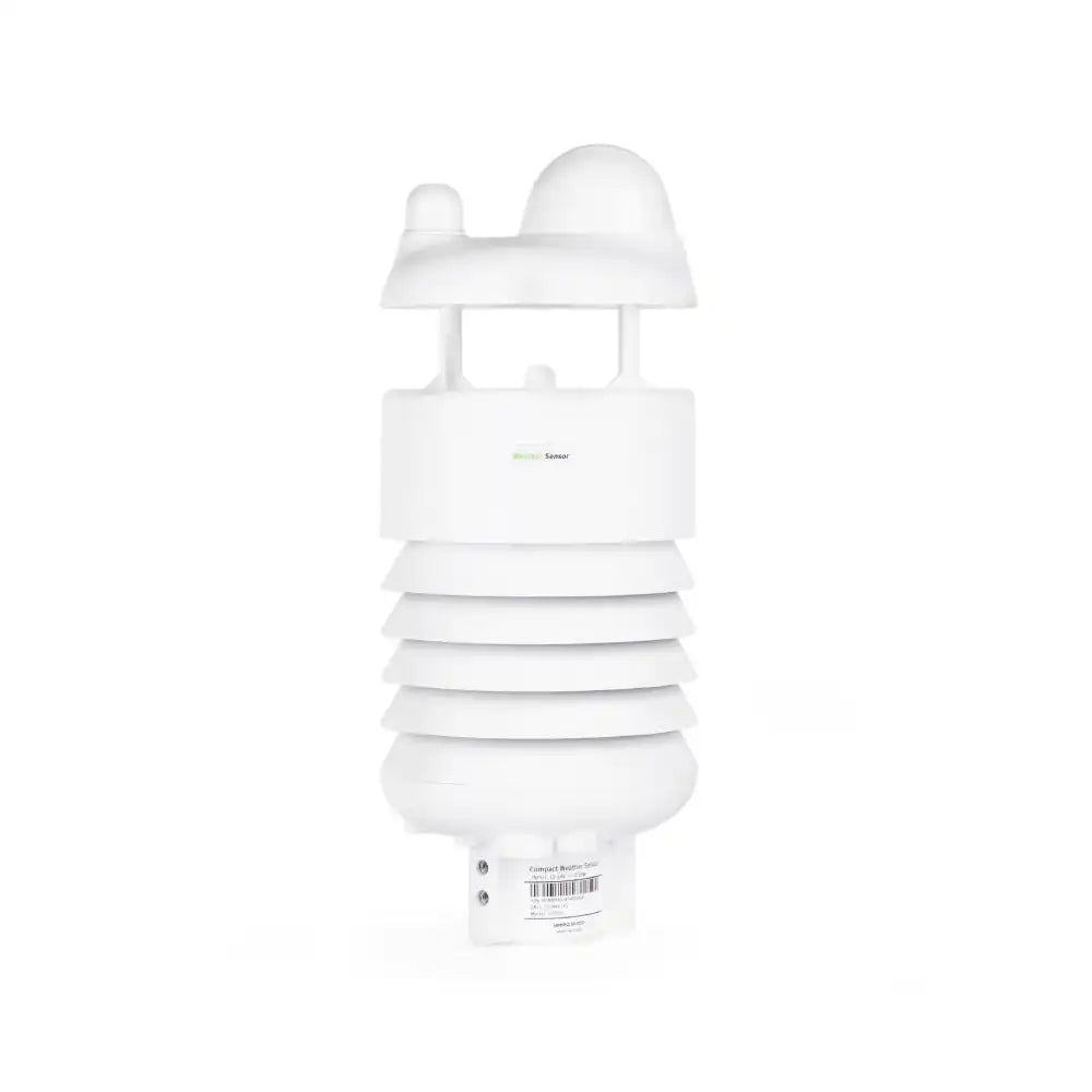 Seeed Studio SenseCAP S700-C 7-in-1 Compact Weather Station with Pyranometer, Radar Rain Sensor, Ultrasonic Wind Measurement, RS485 and SDI-12 Output, IP66 Rated for Outdoor and Agricultural Use.