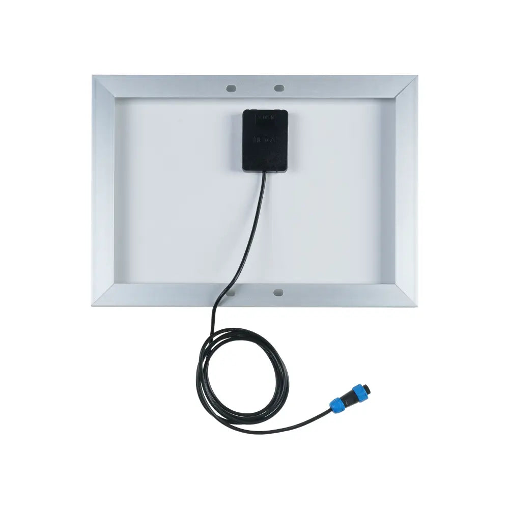Seeed Studio PV-12W 12W Monocrystalline Solar Panel with Aluminium Mounting Bracket, 6-Pin Waterproof Connector and 1.5m Cable for Off-Grid Outdoor IoT Power Supply.