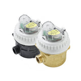 Diehl Metering ALTAIR V4 volumetric water meter available in brass and composite plastic versions.