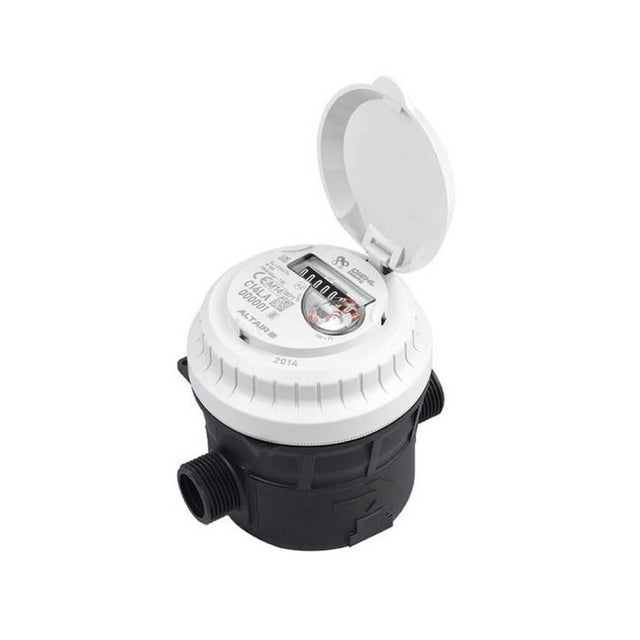 Diehl Metering ALTAIR V4 volumetric water meter available in brass and composite plastic versions.