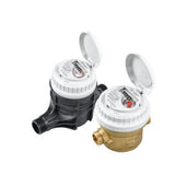 Diehl Metering ALTAIR V4 volumetric water meter available in brass and composite plastic versions.