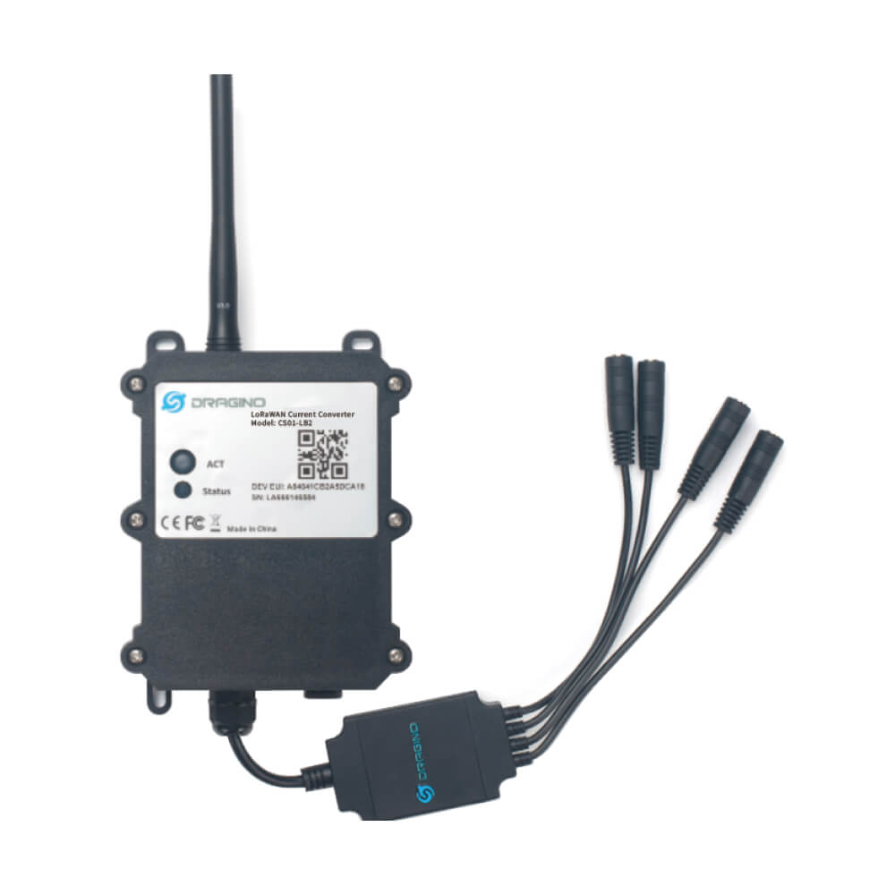 4 Channel Current Sensor Dragino CS01 | 4-Channel Cellular Current Sensor | NB/NB2/NS Options ...