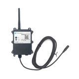 Dragino D20S NB-IoT cellular temperature and humidity sensor with IP66 rugged enclosure.