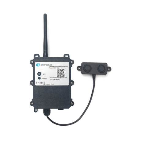 Dragino DDS45 LoRaWAN ultrasonic distance sensor for liquid level monitoring and smart waste management.