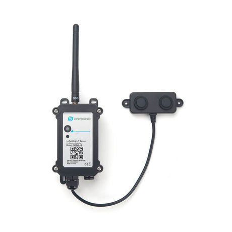 Dragino DDS45 LoRaWAN ultrasonic distance sensor for liquid level monitoring and smart waste management.
