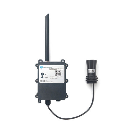 Dragino DDS75 NB-IoT ultrasonic distance sensor for liquid level and horizontal distance measurement.
