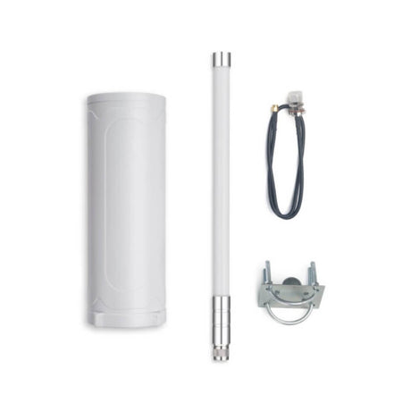 Dragino DLOS8N outdoor LoRaWAN gateway with IP65 rating, SX1302 concentrator, and cellular failover support.