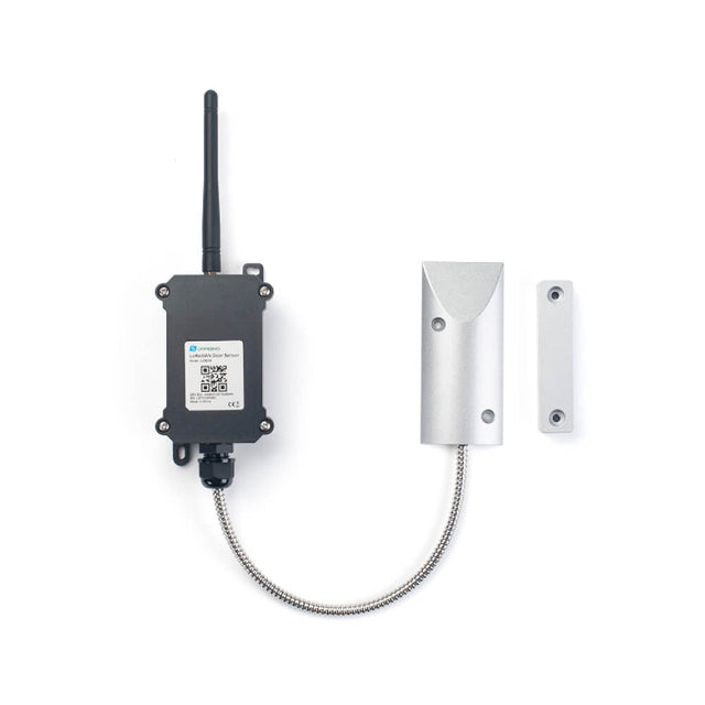Dragino LDS03A outdoor LoRaWAN door sensor for monitoring open and close status in warehouses and smart buildings