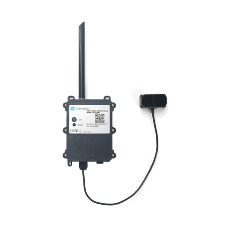 Dragino LDS12 NB-IoT LiDAR ToF distance sensor with 12m range and industrial IP66 enclosure.