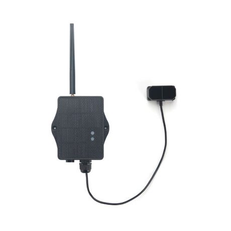 Dragino LDS12 NB-IoT LiDAR ToF distance sensor with 12m range and industrial IP66 enclosure.