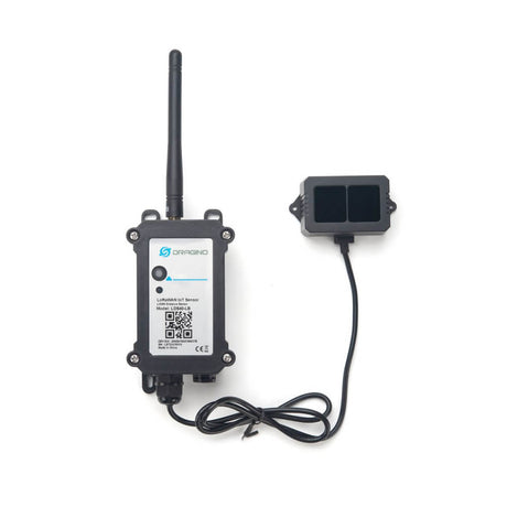Dragino LDS40 LoRaWAN LiDAR TOF Distance Sensor for long-range tank level and proximity detection up to 40m.