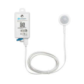 Dragino LHT65N-PIR LoRaWAN sensor with built-in temperature and humidity monitoring and external PIR motion probe.