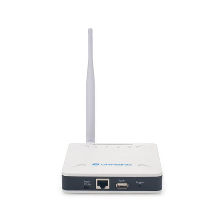 Dragino LPS8v2 indoor LoRaWAN gateway with dual antennas supporting Wi-Fi, Ethernet, and optional 4G backhaul.
