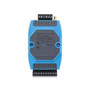 Dragino LT-22222-L industrial LoRaWAN I/O controller with analog, digital, and relay interfaces for building automation.