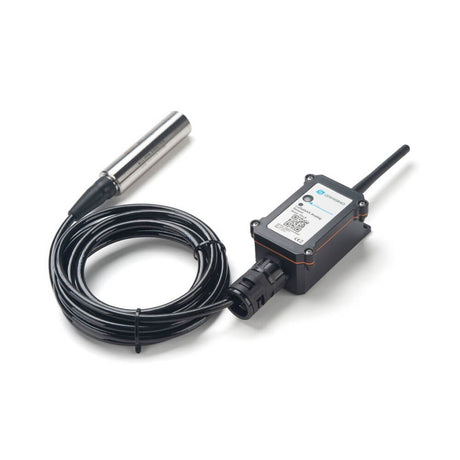 Dragino PS series immersion-type LoRaWAN liquid level sensor for water tanks, wells, and reservoir monitoring.