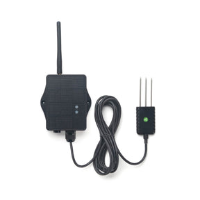 Dragino SE01 LoRaWAN Soil Moisture, Temperature, and EC sensor for precision smart agriculture and irrigation monitoring.