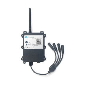 Dragino SE0X LoRaWAN soil moisture, electrical conductivity, and temperature transmitter for precision agriculture.