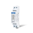 Eastron SDM120CT Series DIN rail single phase energy meter with Modbus, M-Bus, and Pulse output options.