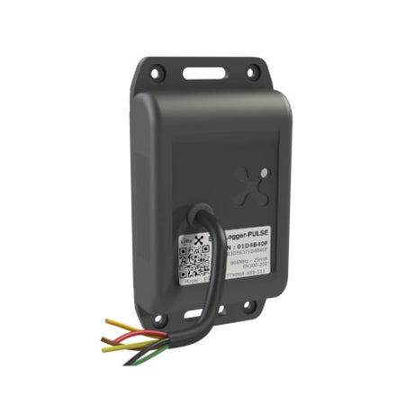 Ineo-Sense ESG-Logger-Pulse LoRaWAN sensor for dual pulse counting and leak detection with IP67 rating.