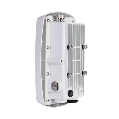 Kerlink Wirnet iStation carrier-grade outdoor LoRaWAN gateway with integrated 4G backhaul and IP67 waterproof casing.