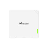 Milesight AM102 and AM102L LoRaWAN Indoor Ambience Sensors for temperature and humidity monitoring with E-ink display.
