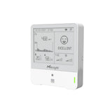 Milesight AM307 indoor ambience sensor with E-ink display monitoring CO2, TVOC, pressure, light, motion, temperature, and humidity.