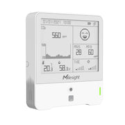 Milesight AM308 and AM308L 9-in-1 LoRaWAN indoor ambiance sensors with E-ink screen and PM2.5/PM10 monitoring.