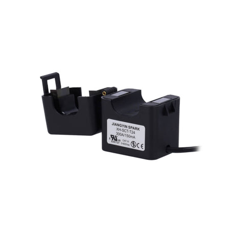 Milesight CT303 self-powered LoRaWAN smart current transformer for non-invasive three-phase energy monitoring.